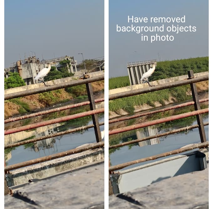 remove objects and people in image