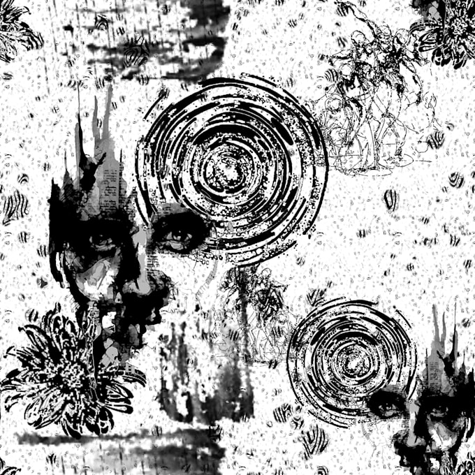 make seamless pattern design for fabric prints