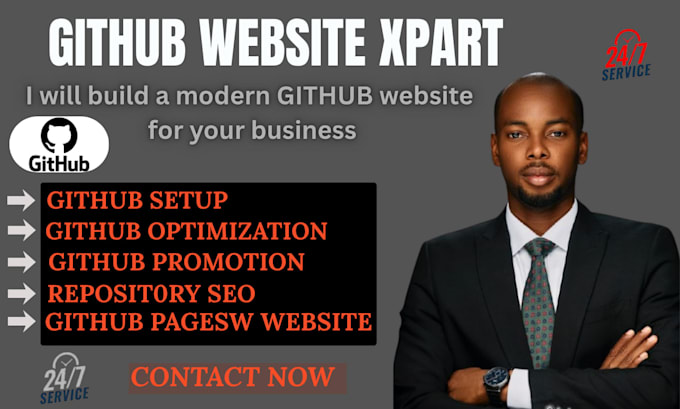 create, and promote your github repository and website