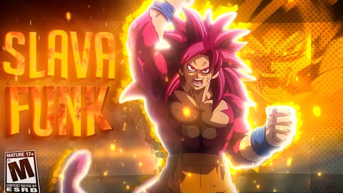 create catchy youtube anime thumbnail for your edits and amv