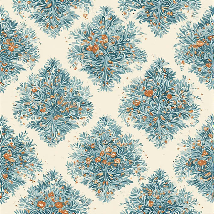 design creative seamless pattern for textile and fabrics