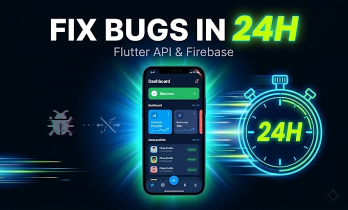 fix and integrate rest api and firebase in flutter app