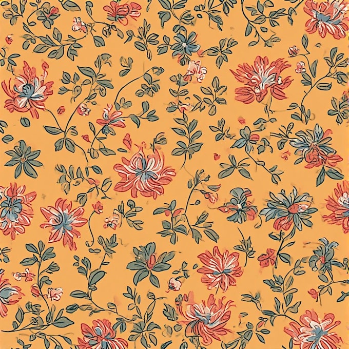 create seamless pattern design and textile print design