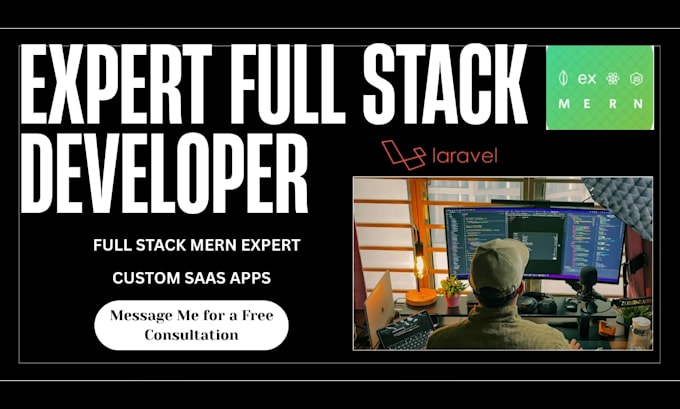 build custom full stack ai software developer front end and backend saas web dev