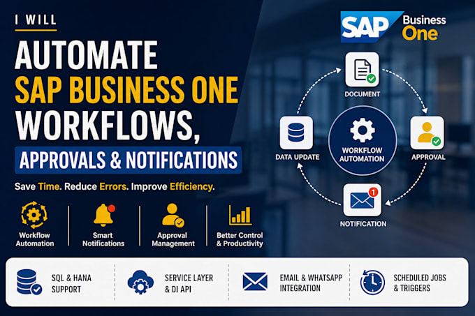 automate sap approvals, workflows and business process