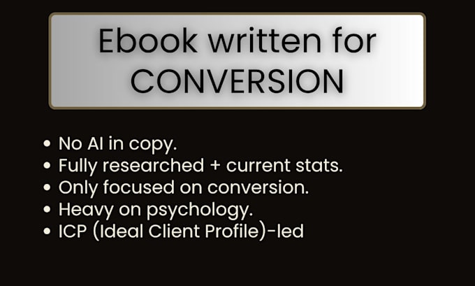 ghostwrite ebook for coaches to convert usd2500 offers