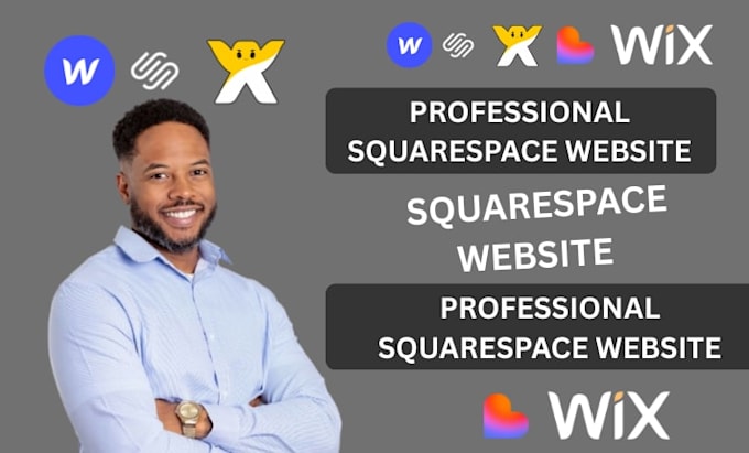 design, clone or redesign a modern squarespace website