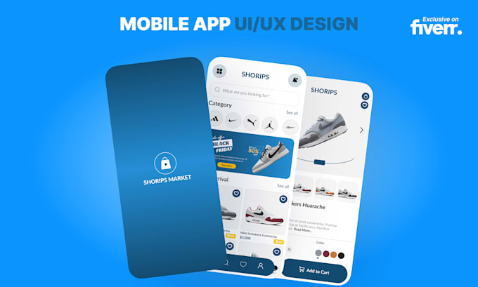 design mobile app UI UX in figma
