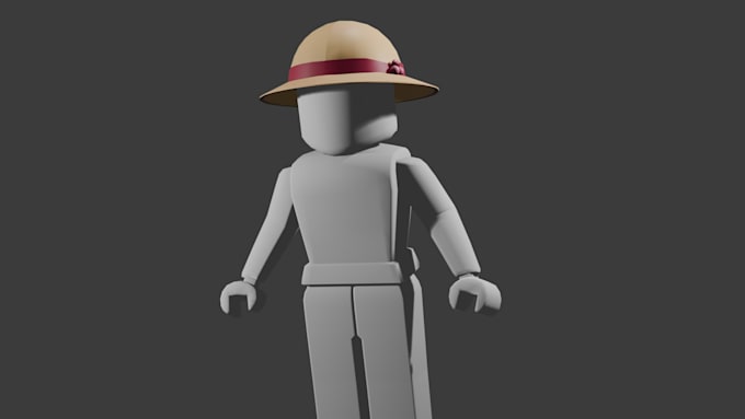 create stylized 3d hair and accessories for games