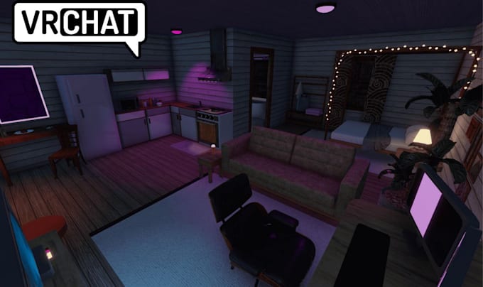 make custom vrchat world vrc world virtual world 3d world vrchat game world vrc