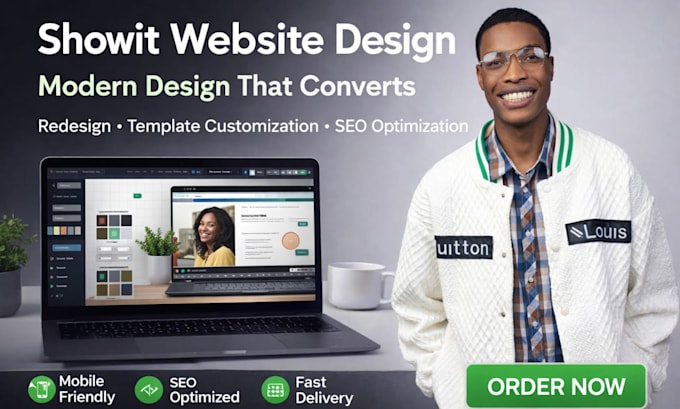 update showit, redesign and design showit website, customize showit template SEO