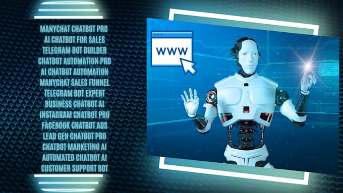 build manychat, chatbot, telegrambot, automation, ai chatbot for business