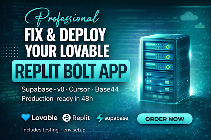 deploy fix lovable bolt replit lovable supabase rocket new v0 cursor ai base44