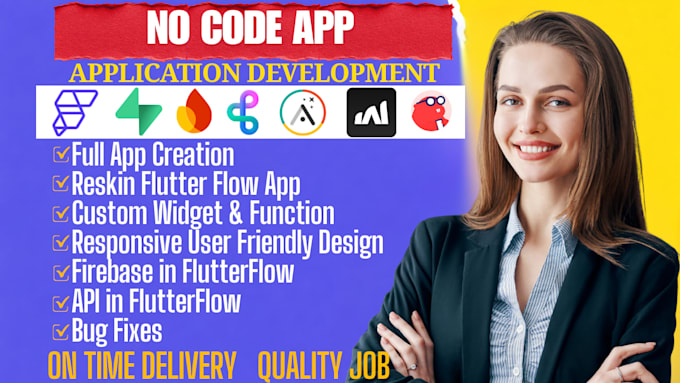 build flutterflow mobile apps, supabase, flutter flow, firebase, buildship, API