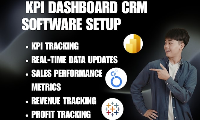 do KPI dashboard setup microsoft power bi tableau looker studio google analytics