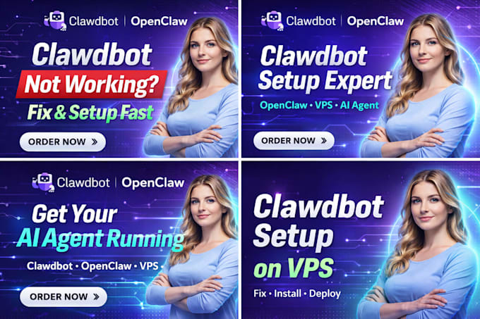 setup openclaw clawdbot, moltbot, ai agent on vps server manu ai autonomous