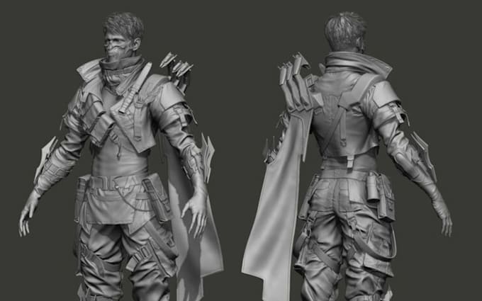 create high quality 3d game character animation mobile game fps in ue5 blender
