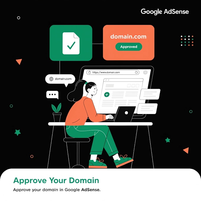 make approve your domain with google adsense