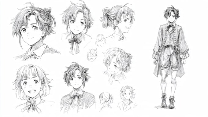 sketch you anime sketch art