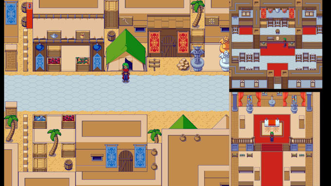 Design pixel art sprites, tilesets, characters and game assets for ...