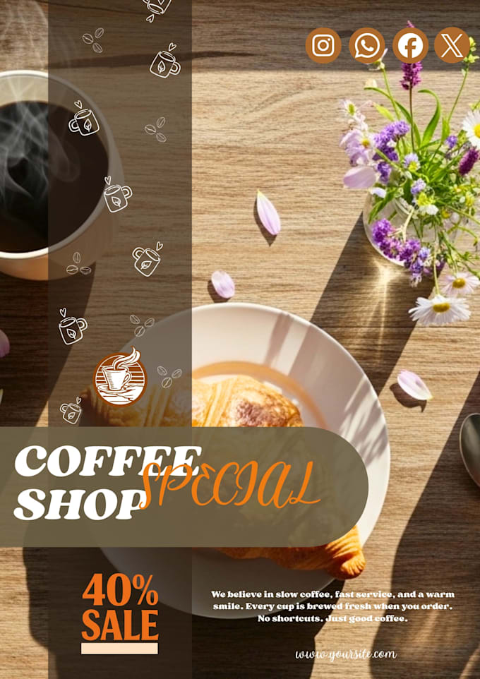 design custom invitations and flyers for your events