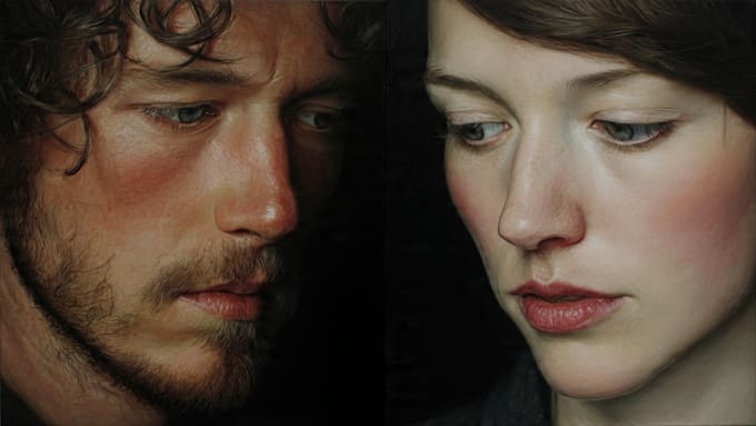 draw realistic portraits for you