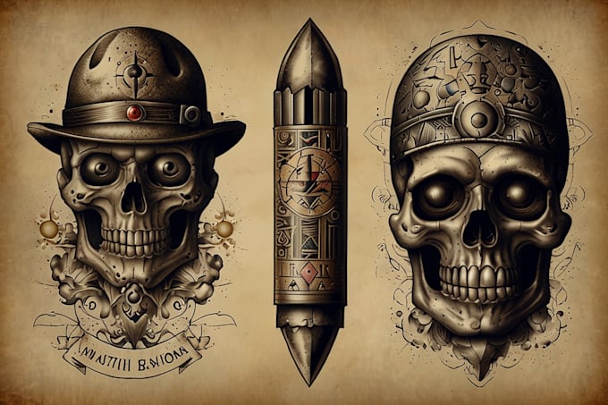 old school tattoo illustrations