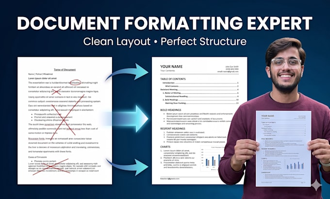 write and format professional reports, business documents, and summaries