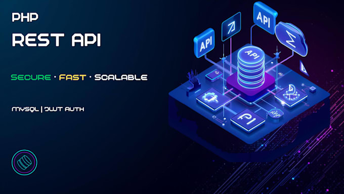develop secure and scalable PHP rest API with mysql