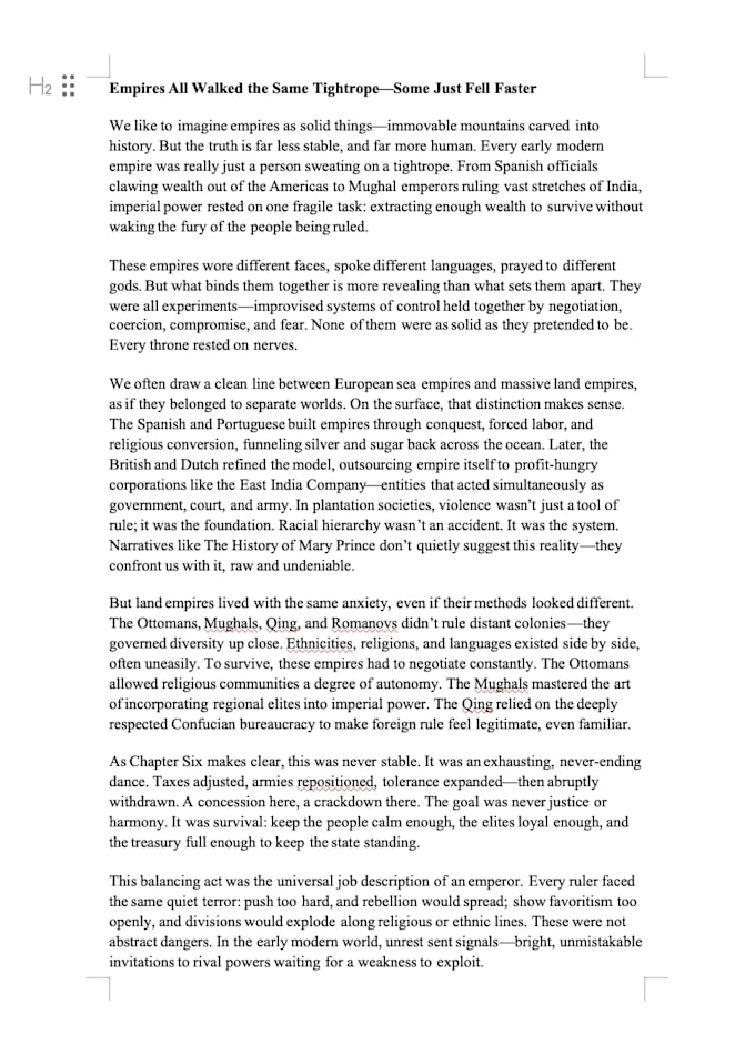 write essays with clear structure and strong arguments