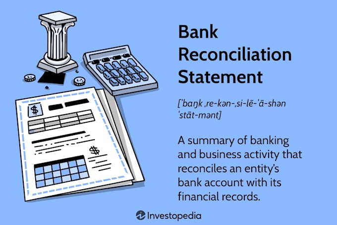 do accurate bank reconciliation and fix bookkeeping errors