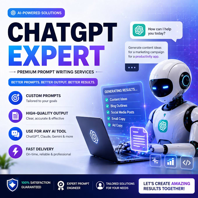 write powerful ai prompts for chatgpt and business