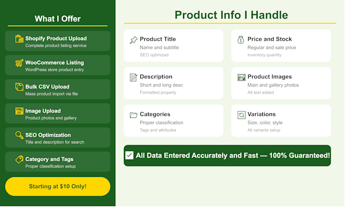 upload and optimize products to your shopify store with SEO