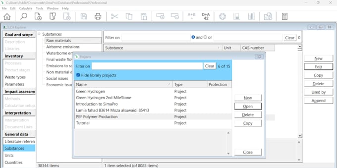 conduct a professional life cycle assessment lca by simapro and openlca