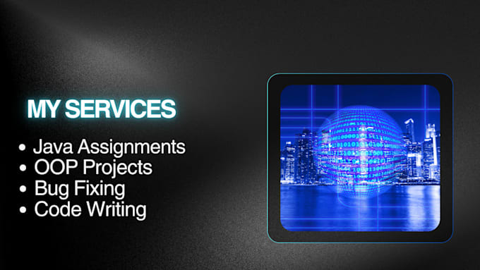 do java oop projects, assignments and bug fixing fast