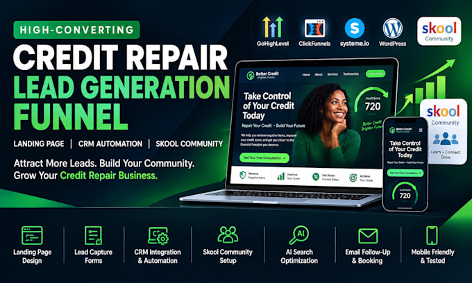 build systeme io landing page systeme io funnel to generate leads