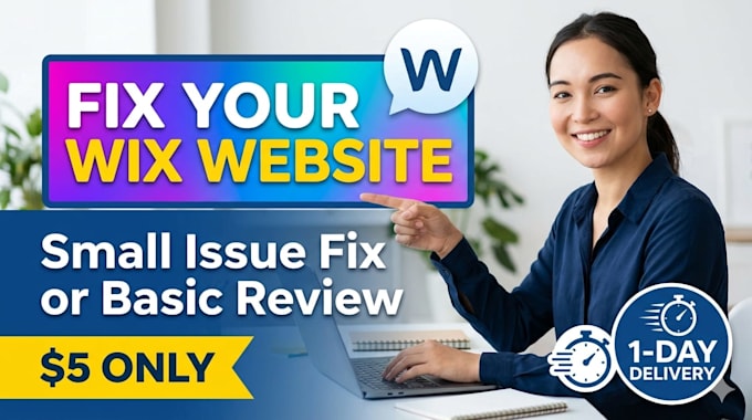 do small tweaking on your wix website