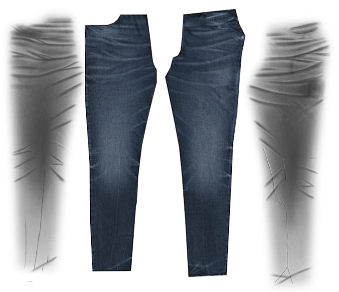 design denim laser artwork