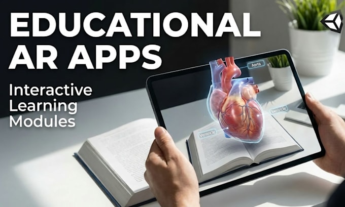 develop augmented reality ar app android, ios using unity, arcore, arkit
