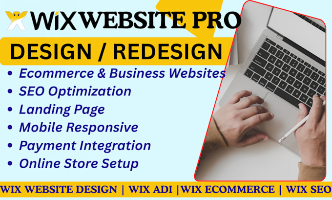 build wix website design wix website redesign edit wix website design redesign
