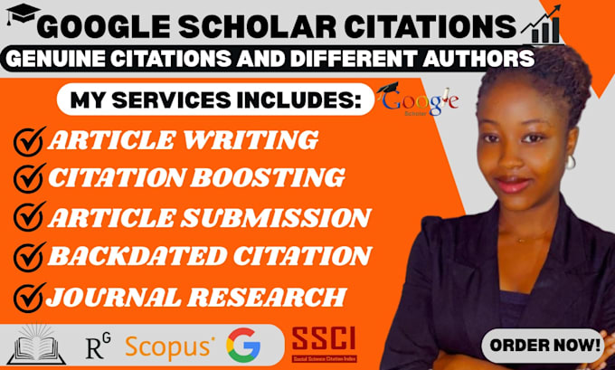 increase google scholar, scopus citations write and publish research articles