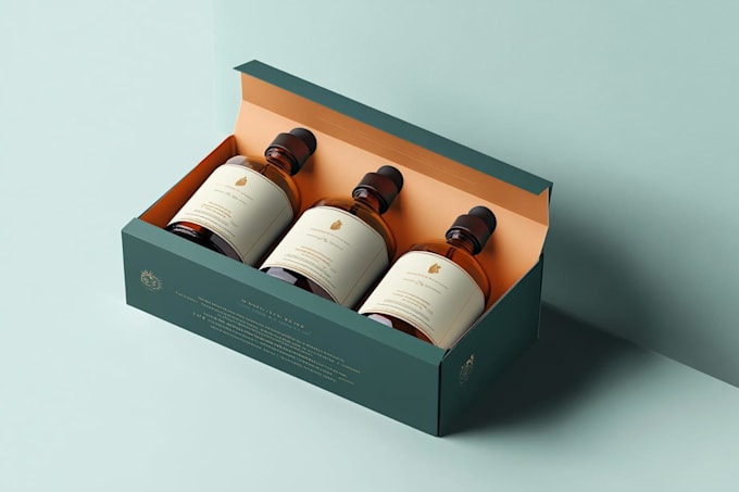 premium supplement product label packaging