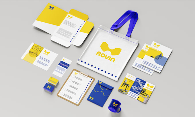 design modern professional stationery for your brand