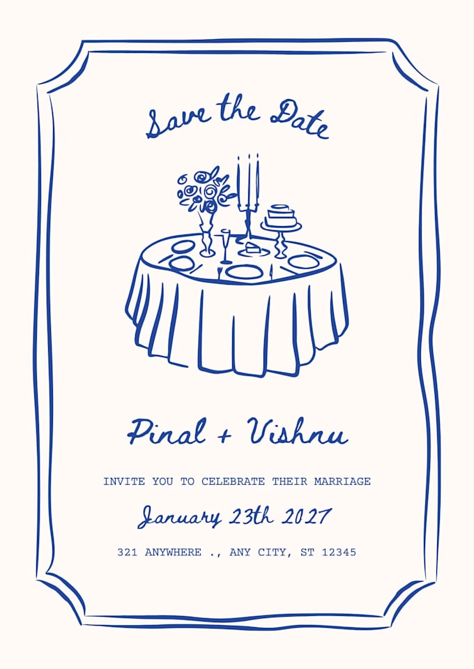 design a invitation card