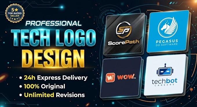 do tech logo design