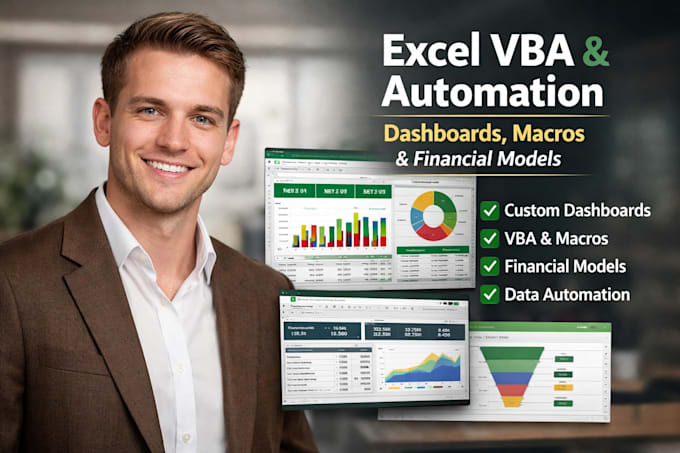 automate excel macros, vba, formulars, google sheets