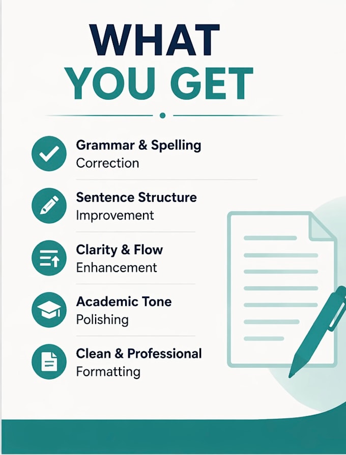 professionally write, edit and proofread your essay or assignment