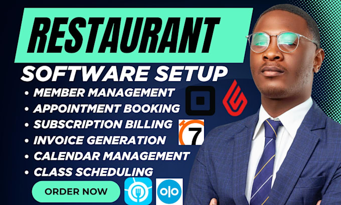 setup restaurant software toast pos upserve 7shifts olo lavu lightspeed square