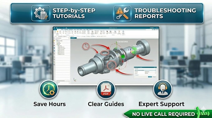 provide siemens nx technical solutions via PDF and written tutorials