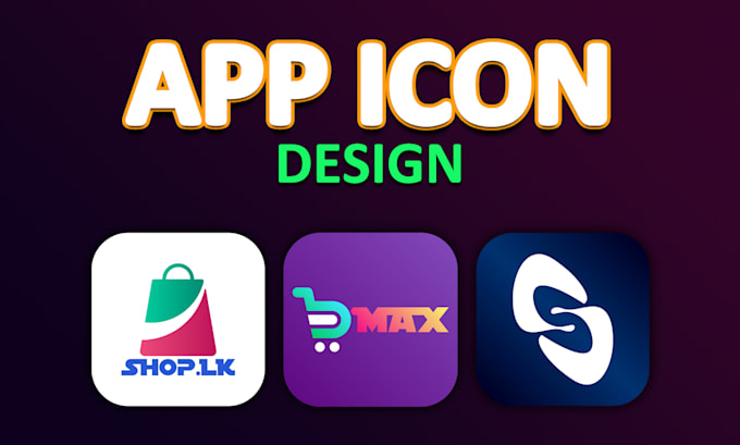 design modern app icon